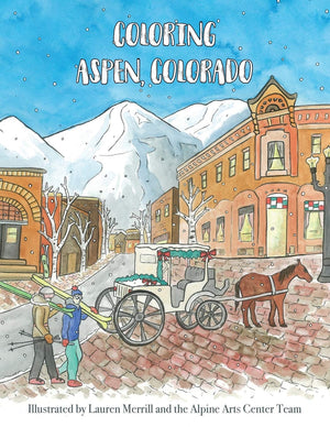 Coloring Aspen, Colorado (Coloring Ski Towns in Colorado),Used