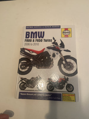 BMW F650, F700 & F800 Twins (0616) Haynes Repair Manual (Haynes Service & Repair Manual),Used