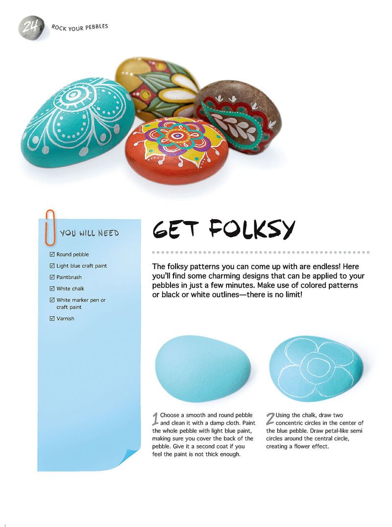 Rock Art!: Painting and Crafting with the Humble Pebble,New