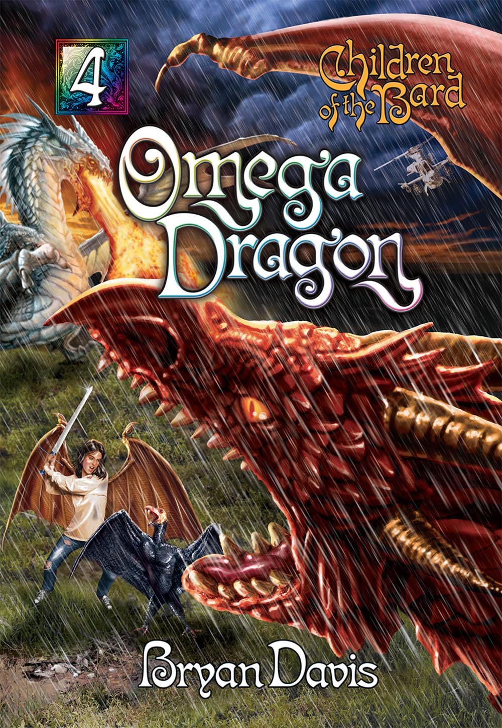 Omega Dragon (Volume 4) (Children of the Bard),Used
