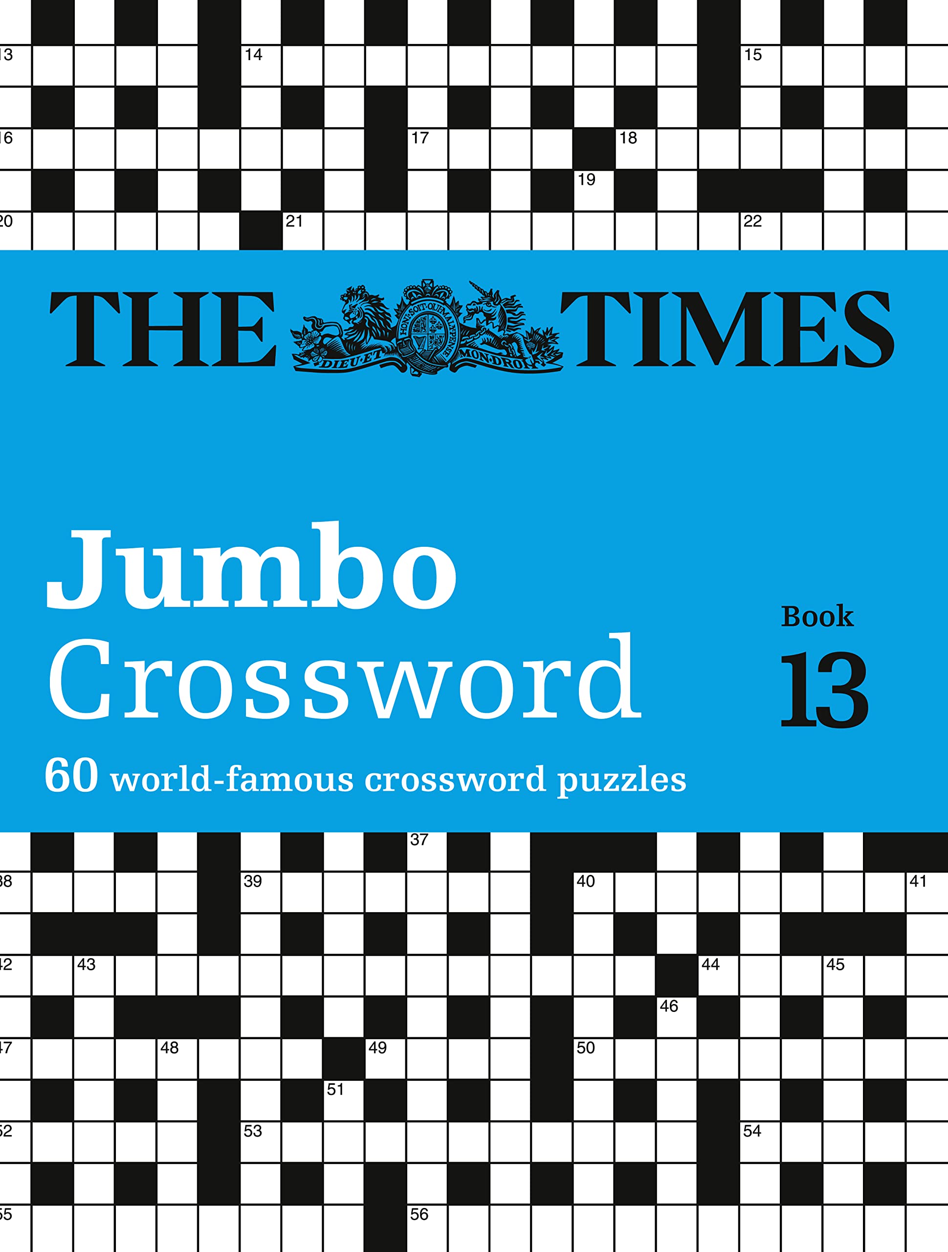 The Times Jumbo Crossword Book 13: 60 WorldFamous Crossword Puzzles,Used