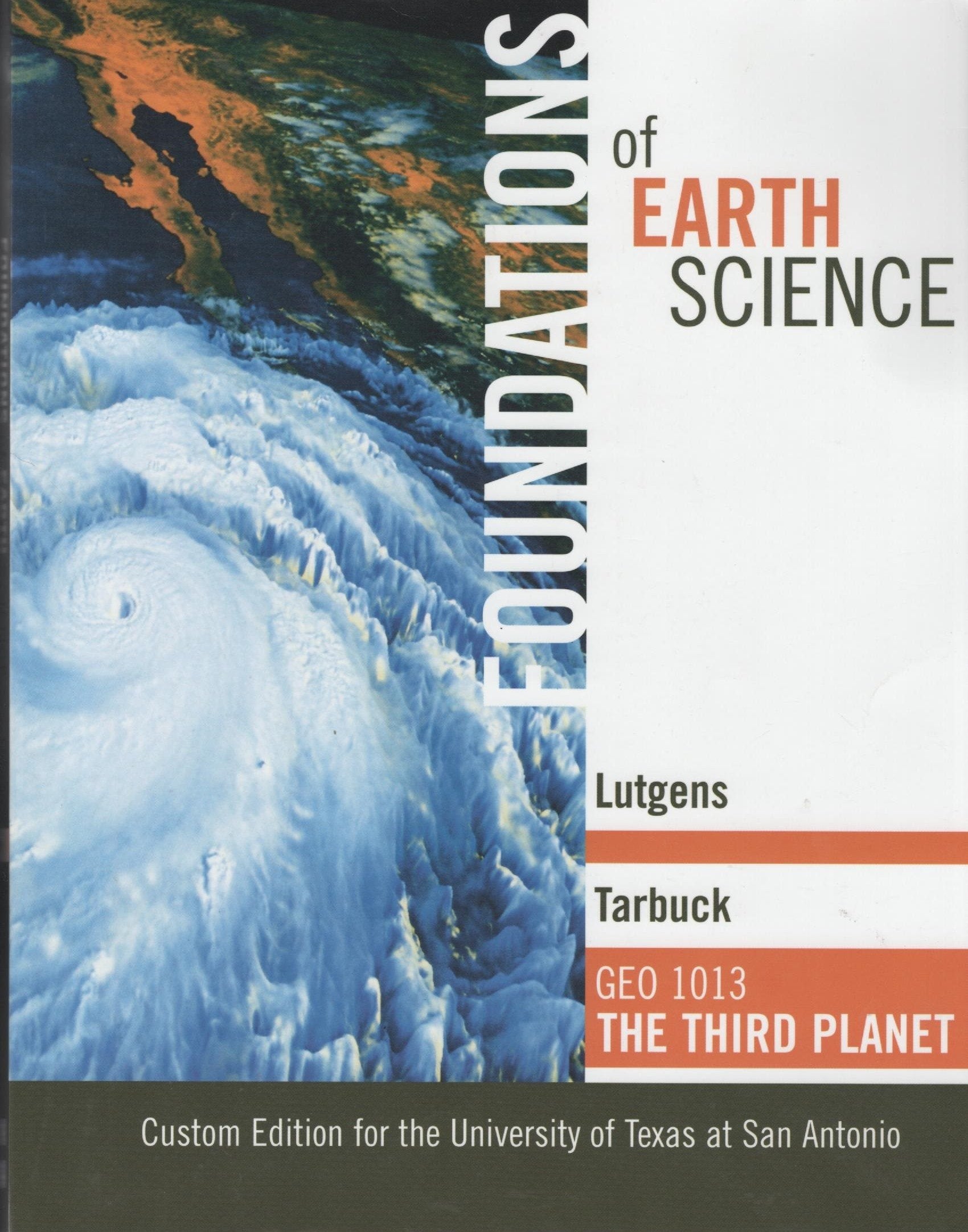Foundations of Earth Science,Used