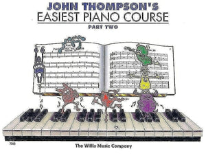 Easiest Piano Course Part 2 John Thompson's,Used