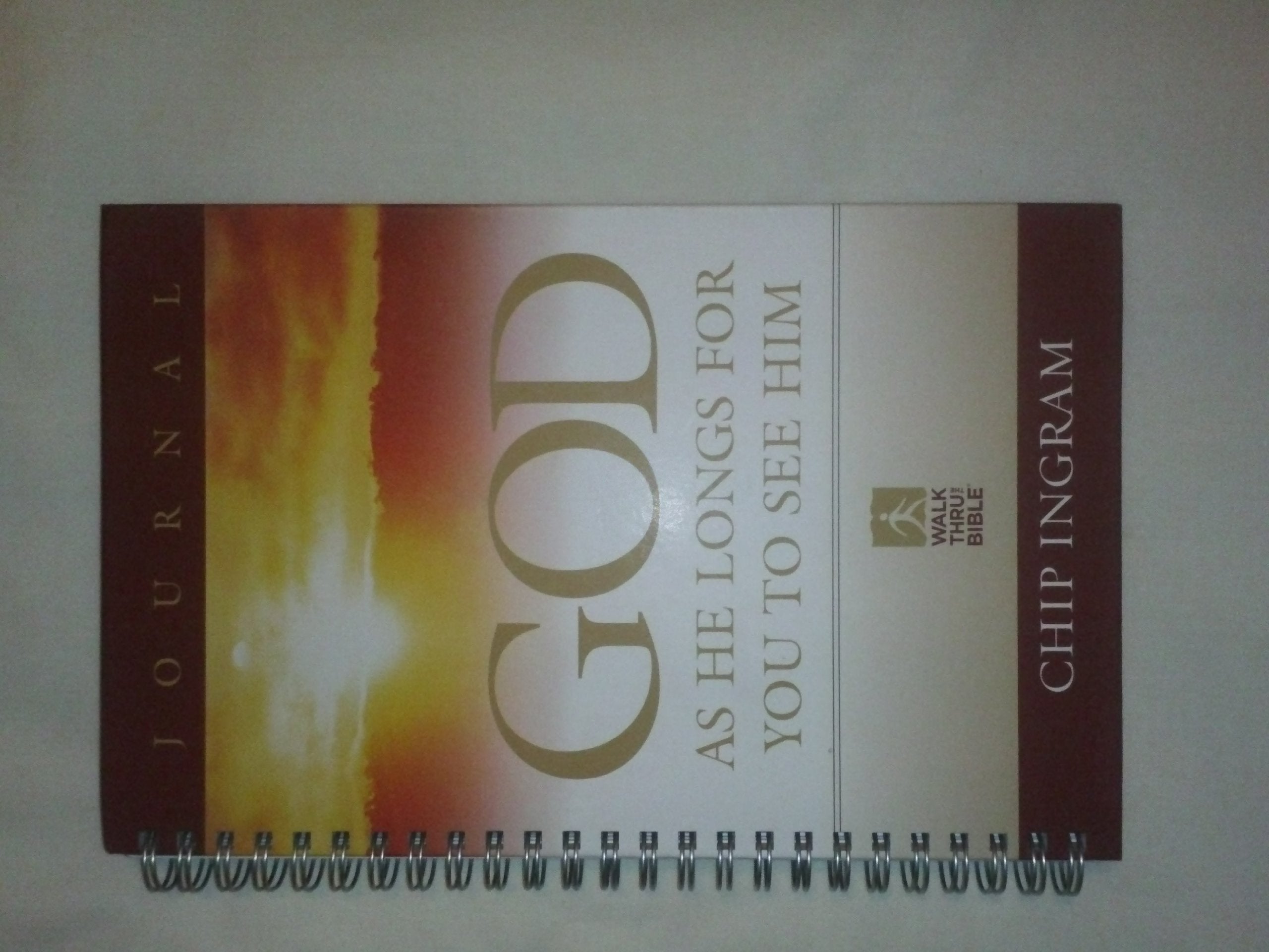 God as He Longs for You to See Him  Journal (Walk Thru the Bible),Used
