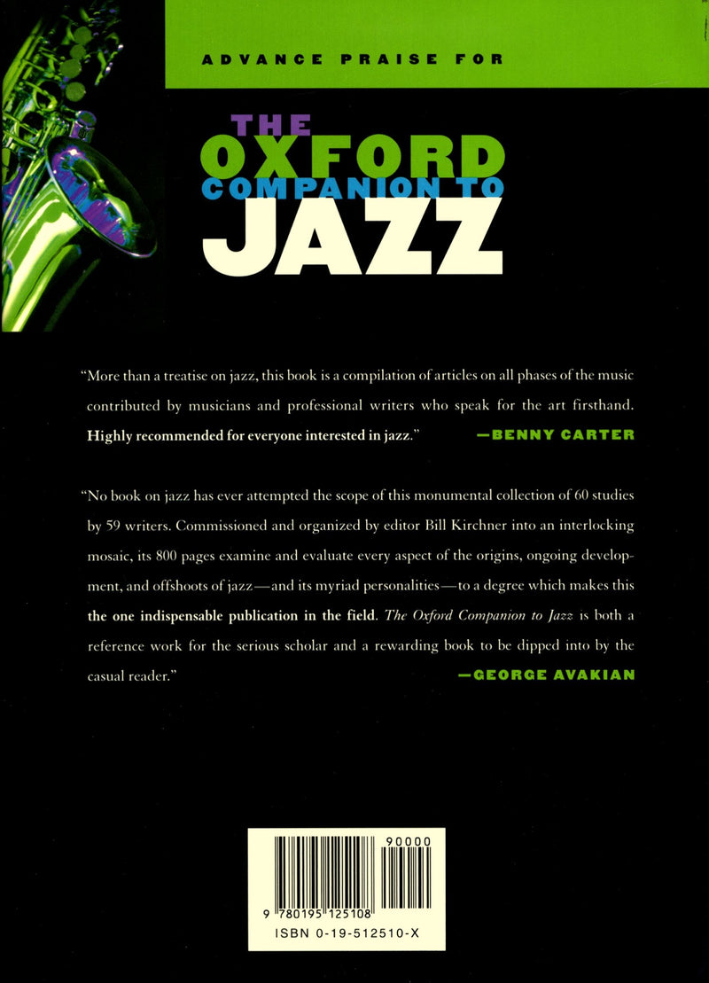 The Oxford Companion To Jazz,Used