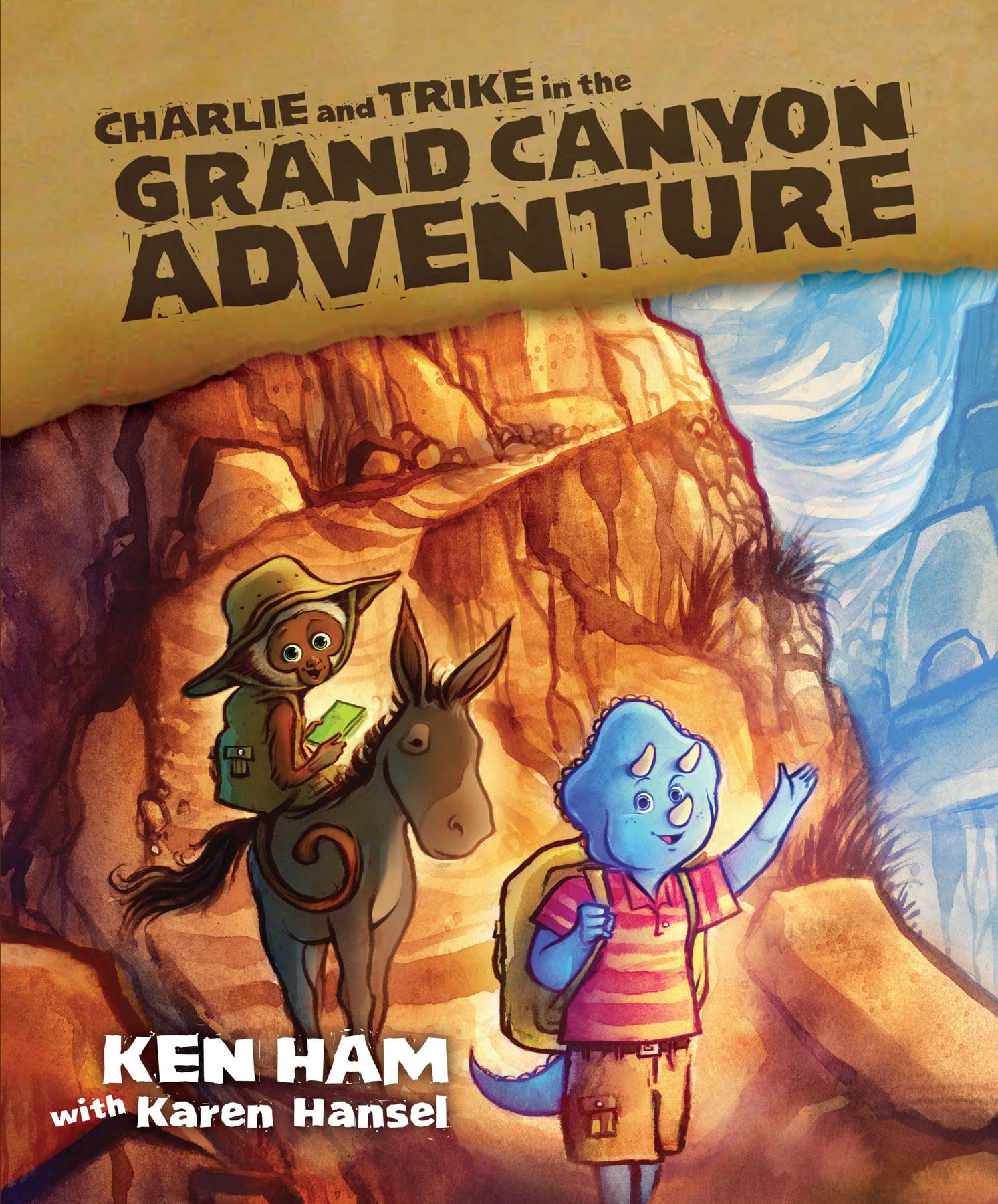 Charlie and Trike in the Grand Canyon Adventure (Green Notebook),Used