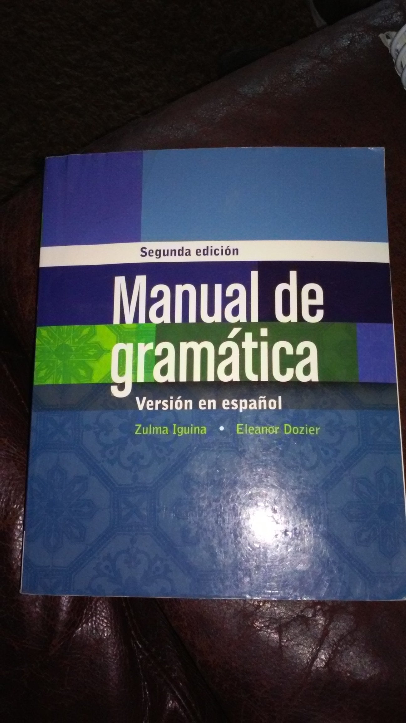 Manual de gramtica: En espanol (Spanish Grammar Review),Used