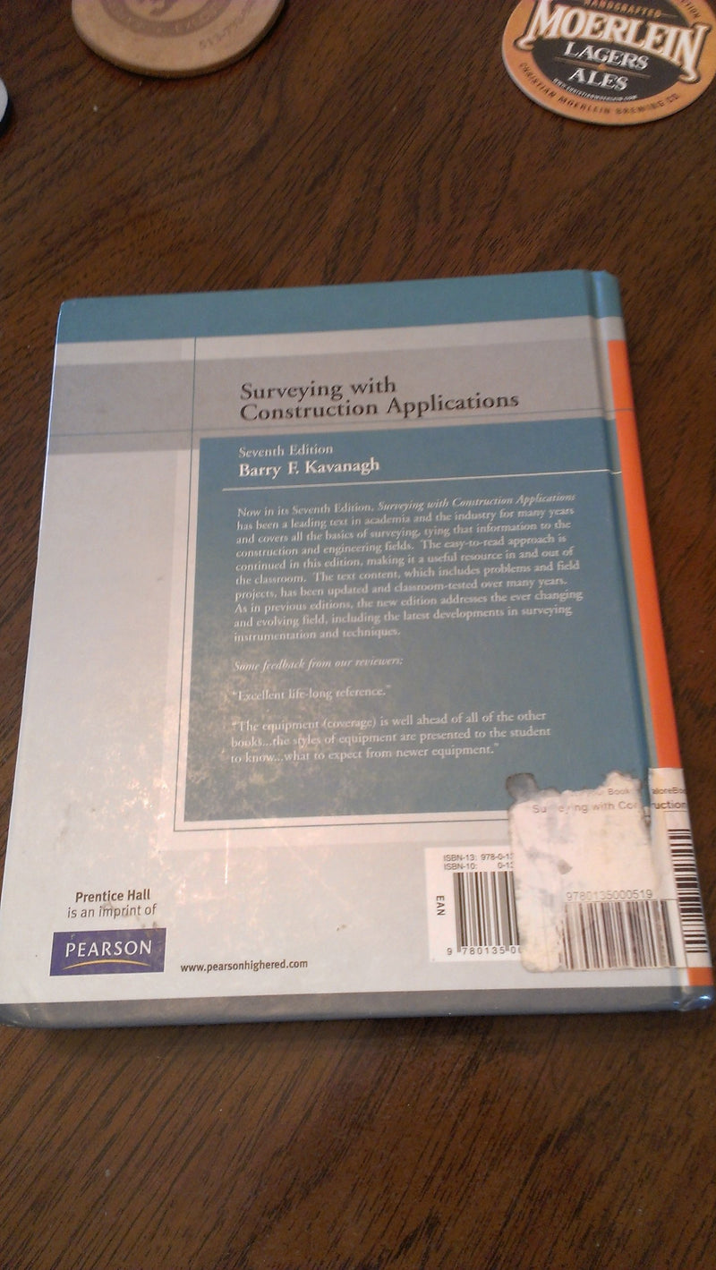 Surveying with Construction Applications (7th Edition),Used