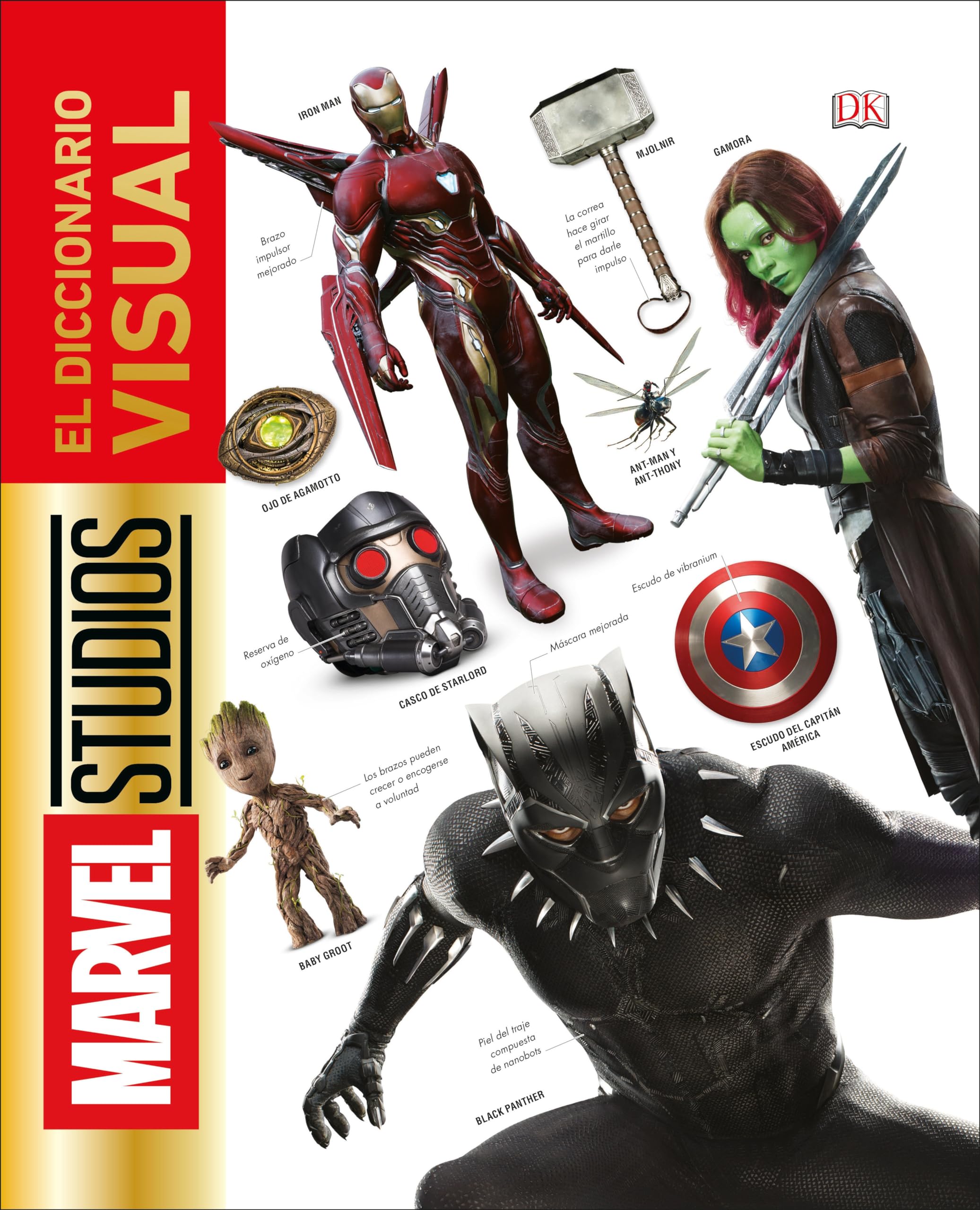 Marvel Studios. El diccionario visual (Marvel Studios Visual Dictionary) (Spanish Edition),Used