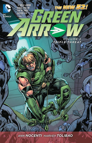 Green Arrow Vol. 2: Triple Threat (The New 52),Used