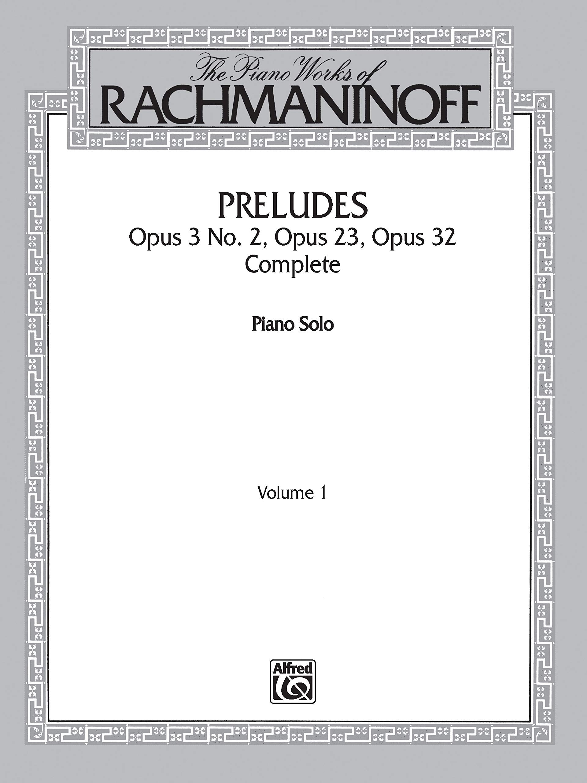 Rachmaninoff / Preludes Opus 3 No. 2, Opus 23, Opus 32 Complete(Vol.1)),Used