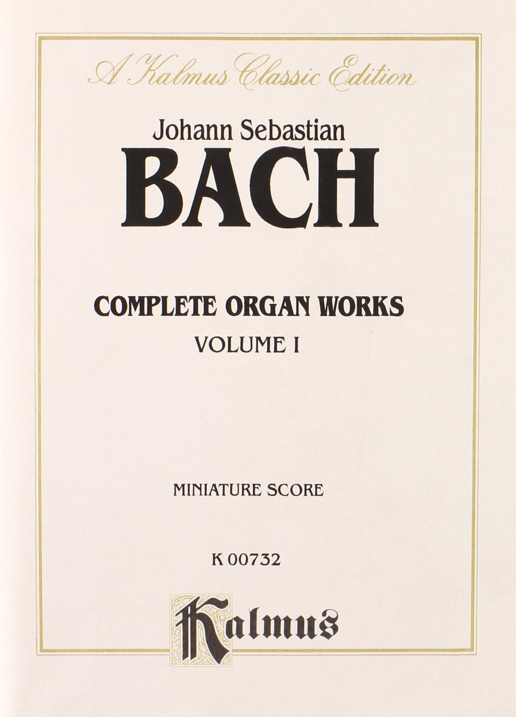 Organ Works: Clavierubung, Organ Mass: 1 (Kalmus Edition, Vol 1),Used