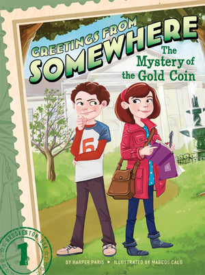 The Mystery of the Gold Coin (1) (Greetings from Somewhere),Used