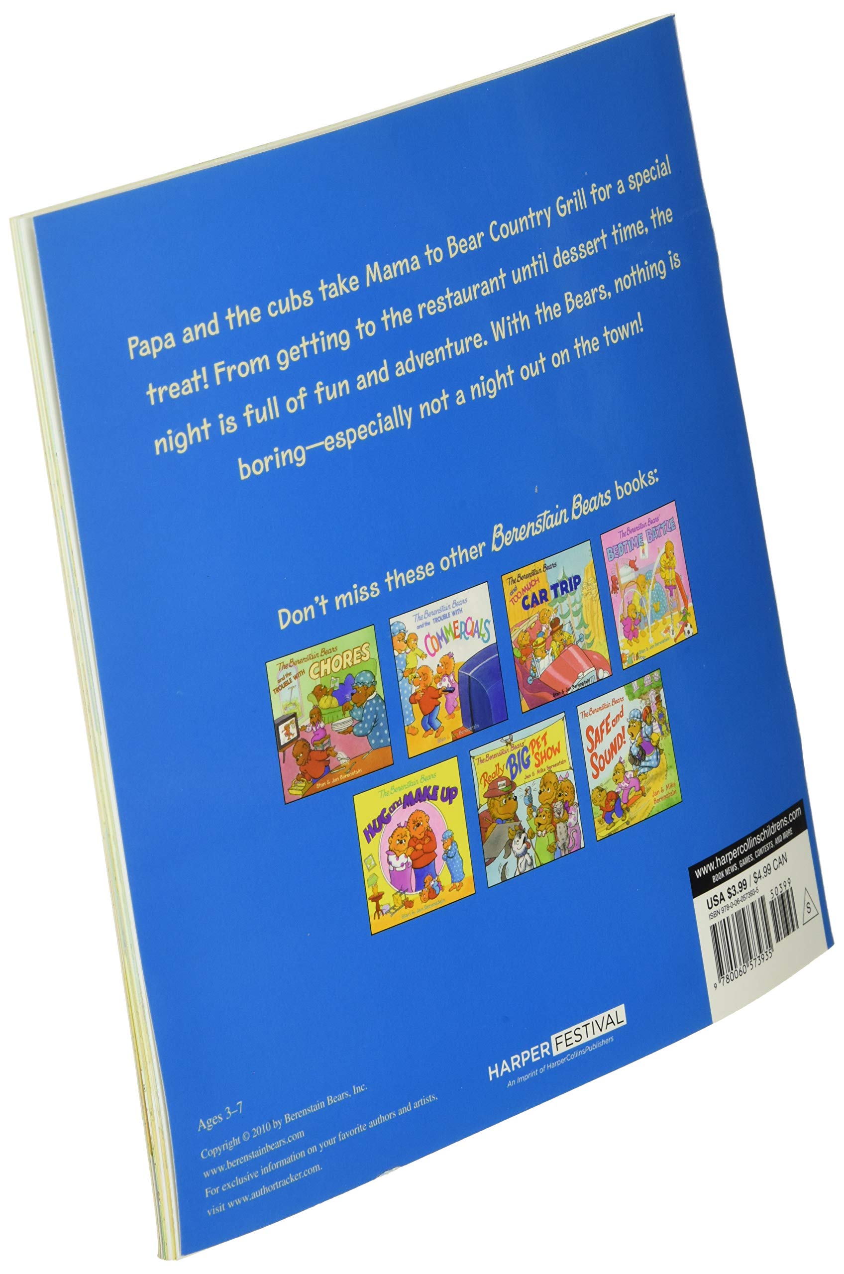 The Berenstain Bears Go Out To Eat,Used