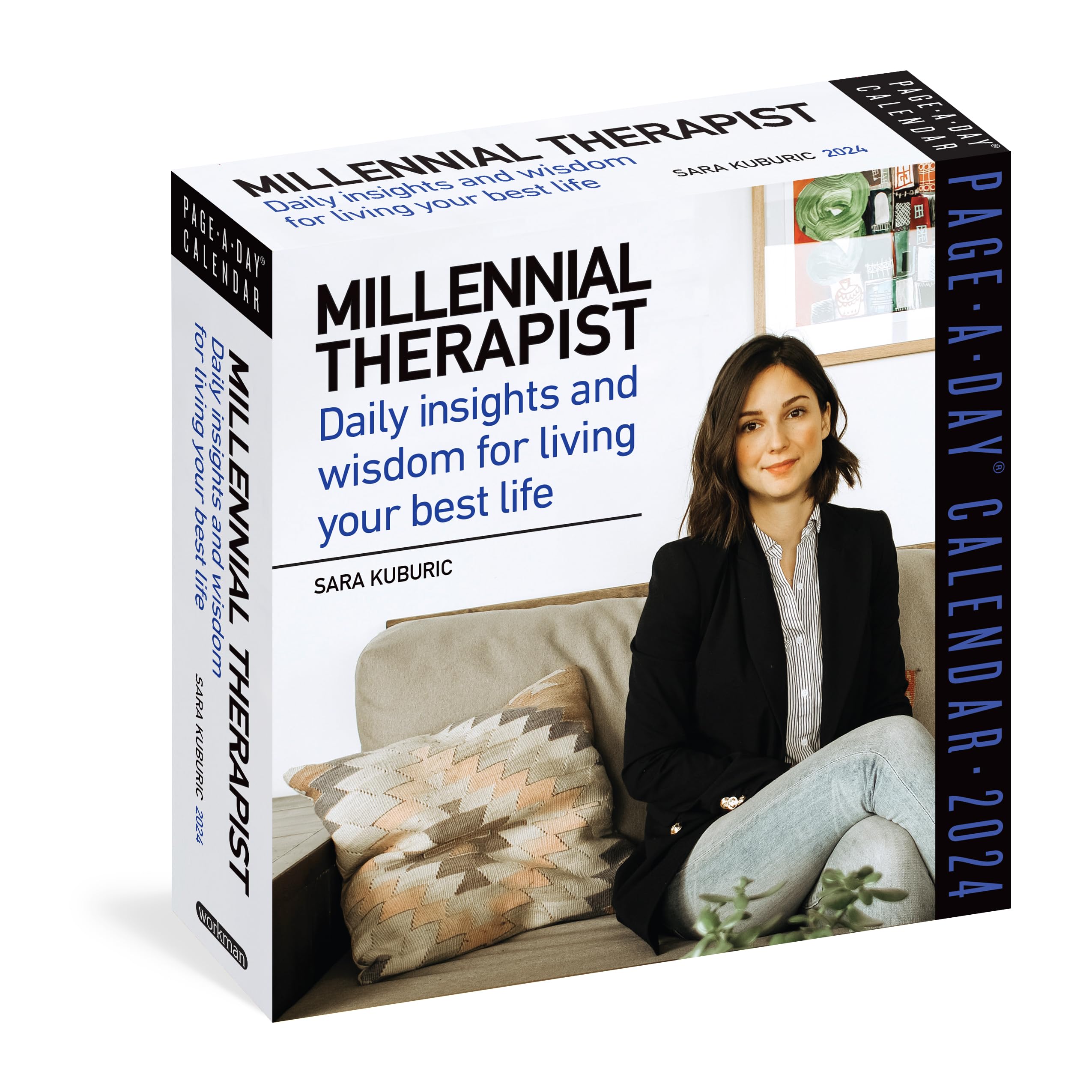 Millennial Therapist PageADay Calendar 2024: Daily Insights and Wisdom for Living Your Best Life