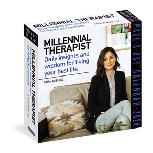 Millennial Therapist PageADay Calendar 2024: Daily Insights and Wisdom for Living Your Best Life