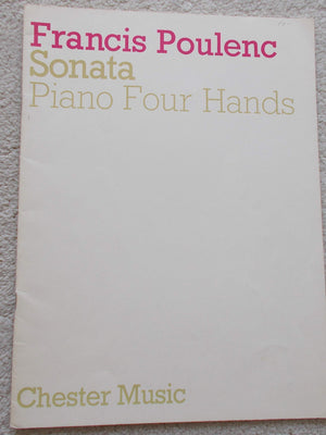 Sonata for Piano 4 Hands,Used