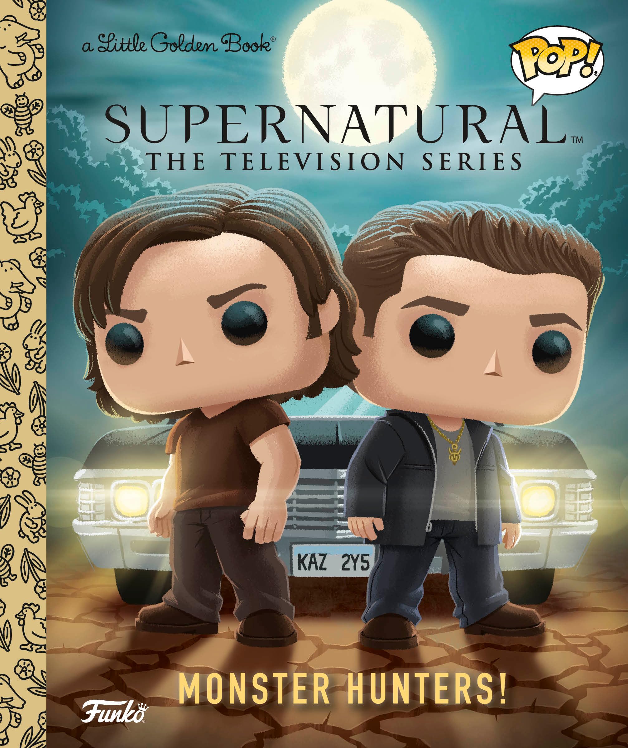 Supernatural The Television Series: Monster Hunters! (Funko Pop!) (Little Golden Book)