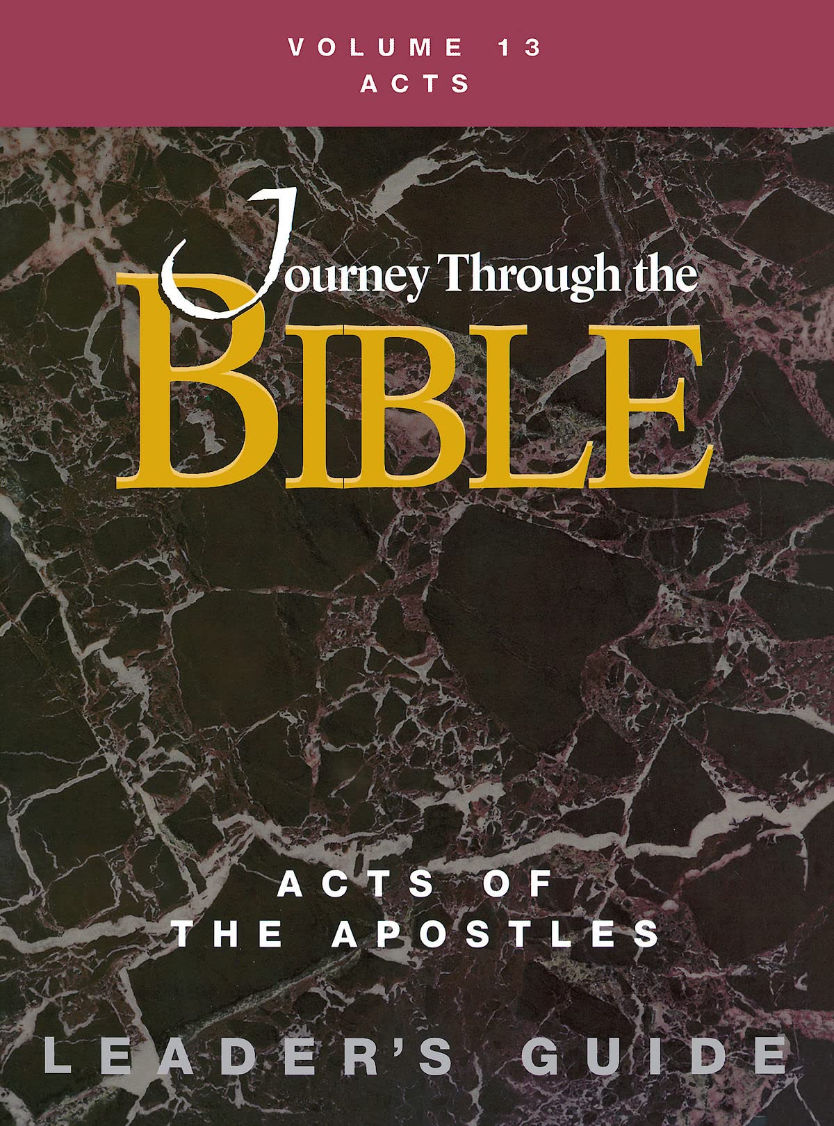 Journey Through the Bible Volume 13  Acts of the Apostles Leader's Guide,Used