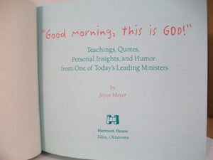 Good Morning, This Is God,Used