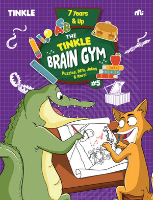 The Tinkle Brain Gym #5 : Puzzles, Diys, Jokes & More!