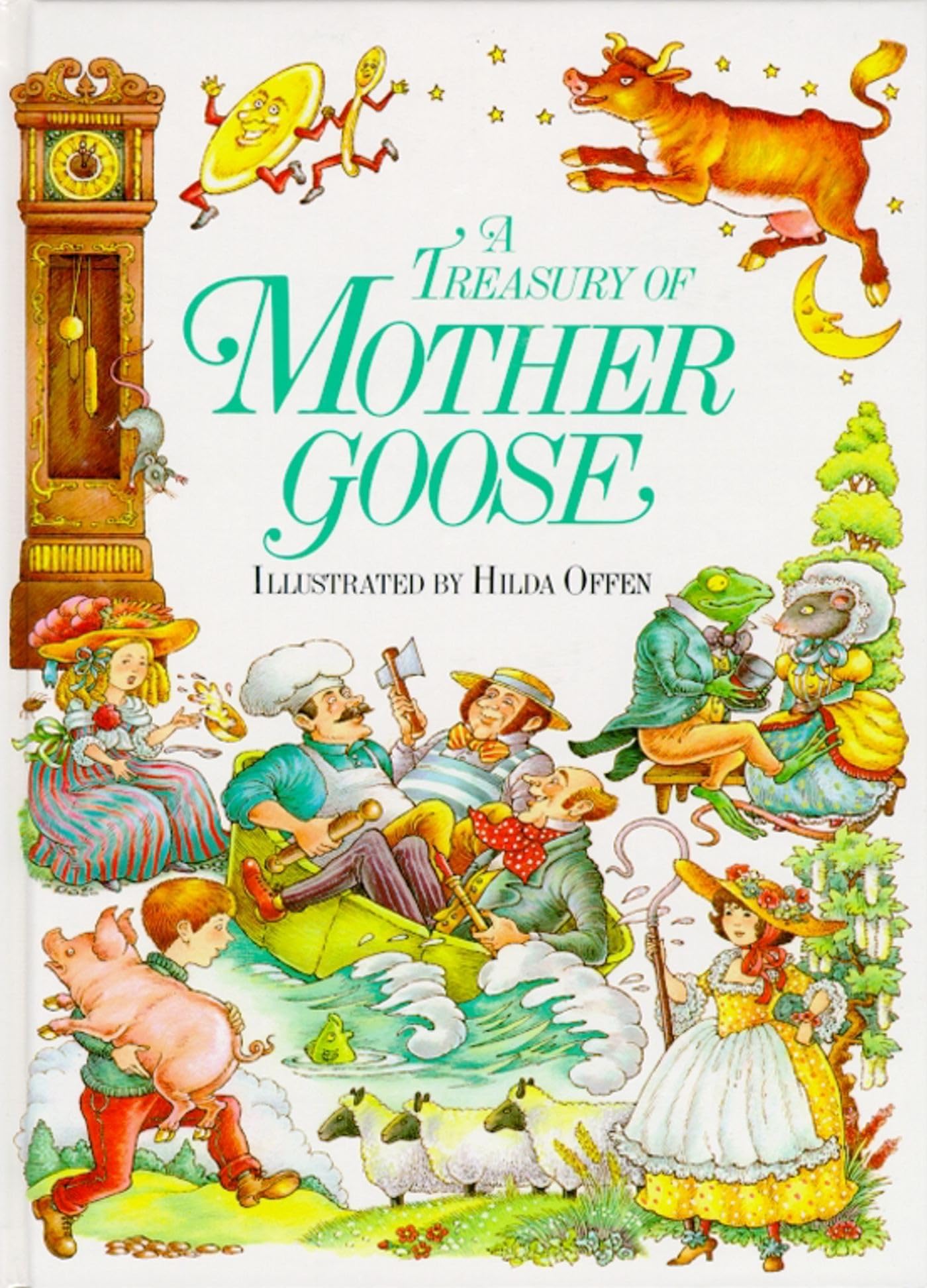 A Treasury of Mother Goose,Used