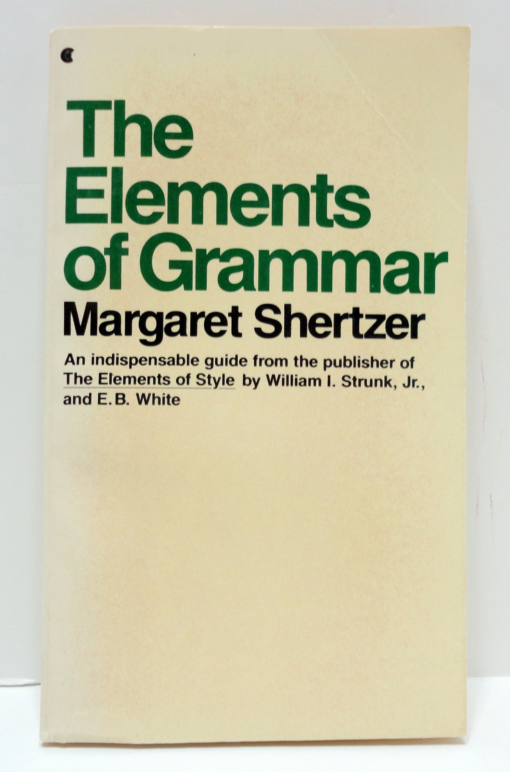 The Elements of Grammar,New