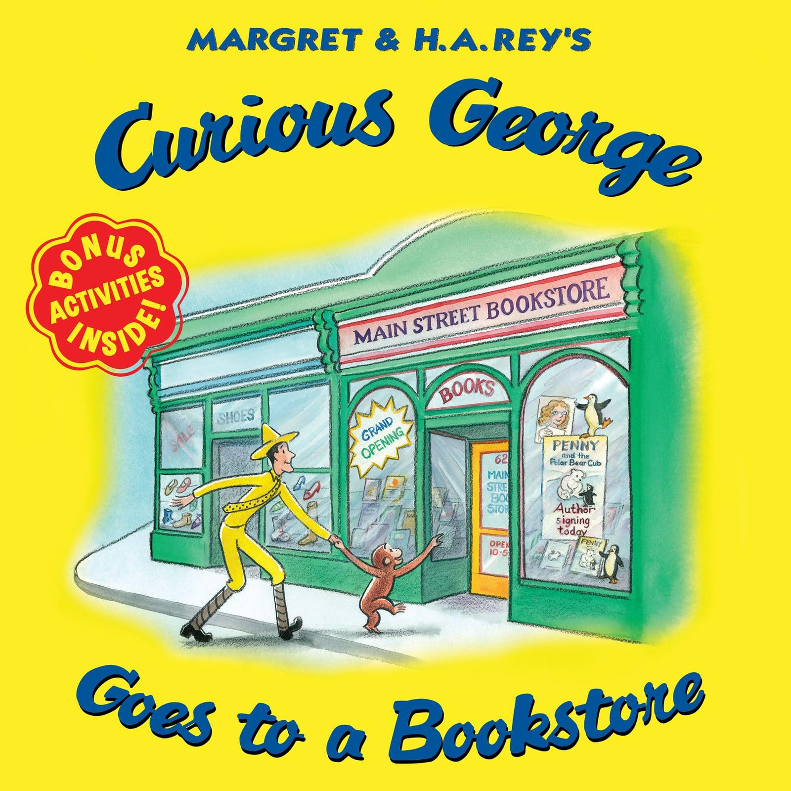 Curious George Goes to a Bookstore,Used