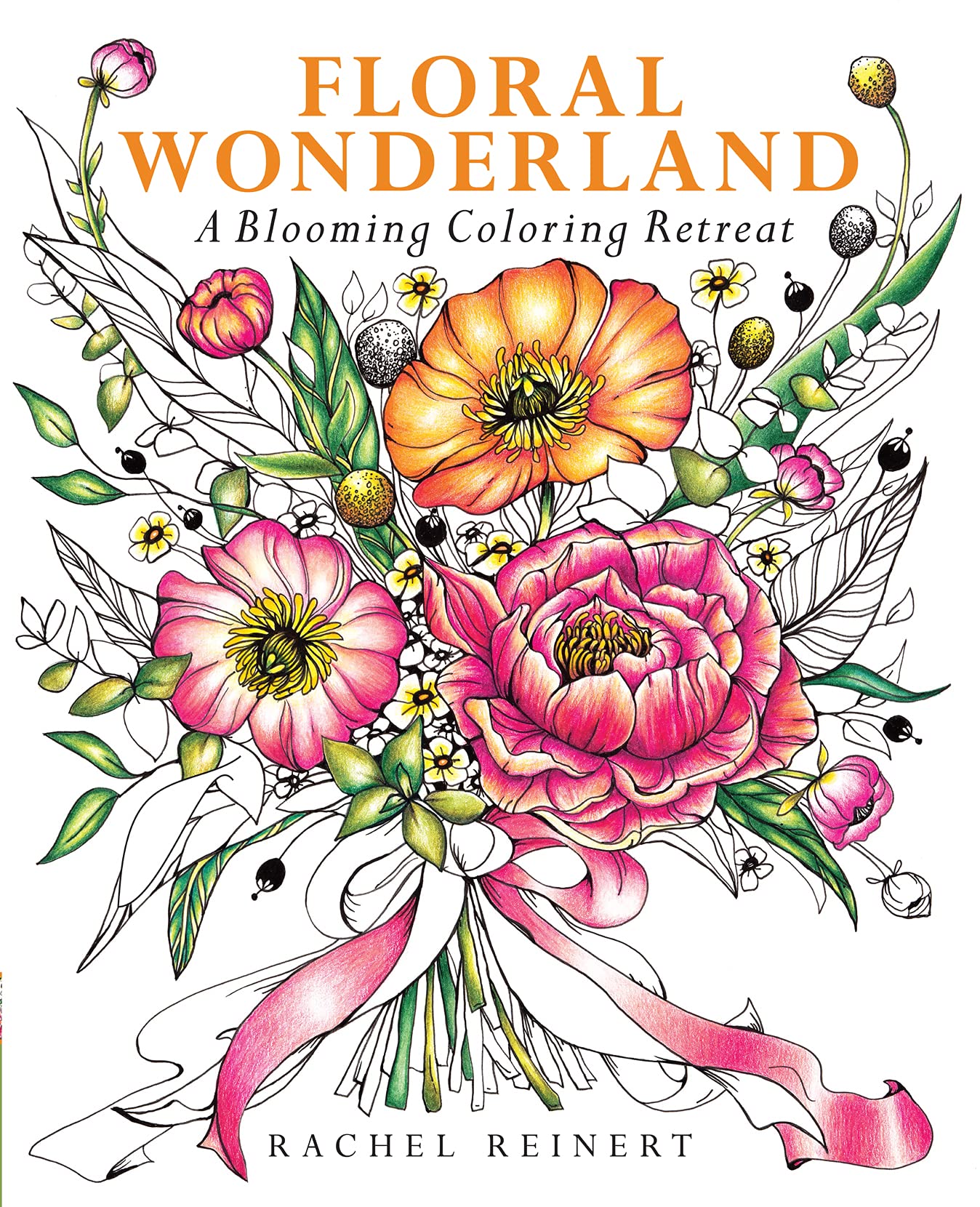 Floral Wonderland: A Blooming Coloring Retreat (Coloring Wonderland),Used