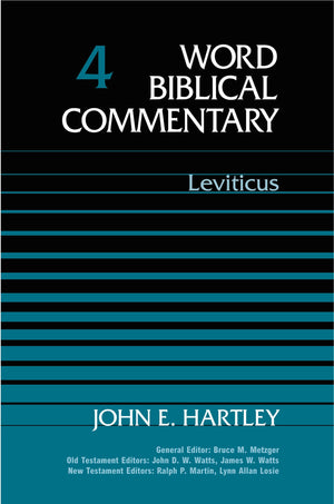 Word Biblical Commentary Vol. 4, Leviticus (hartley), 593pp,Used
