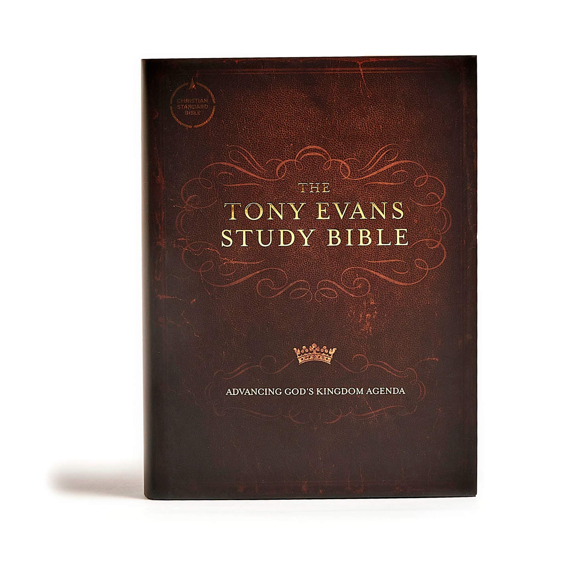 CSB Tony Evans Study Bible, Hardcover, Black Letter, Study Notes and Commentary, Articles, Videos, Charts, EasytoRead Bible Se,New