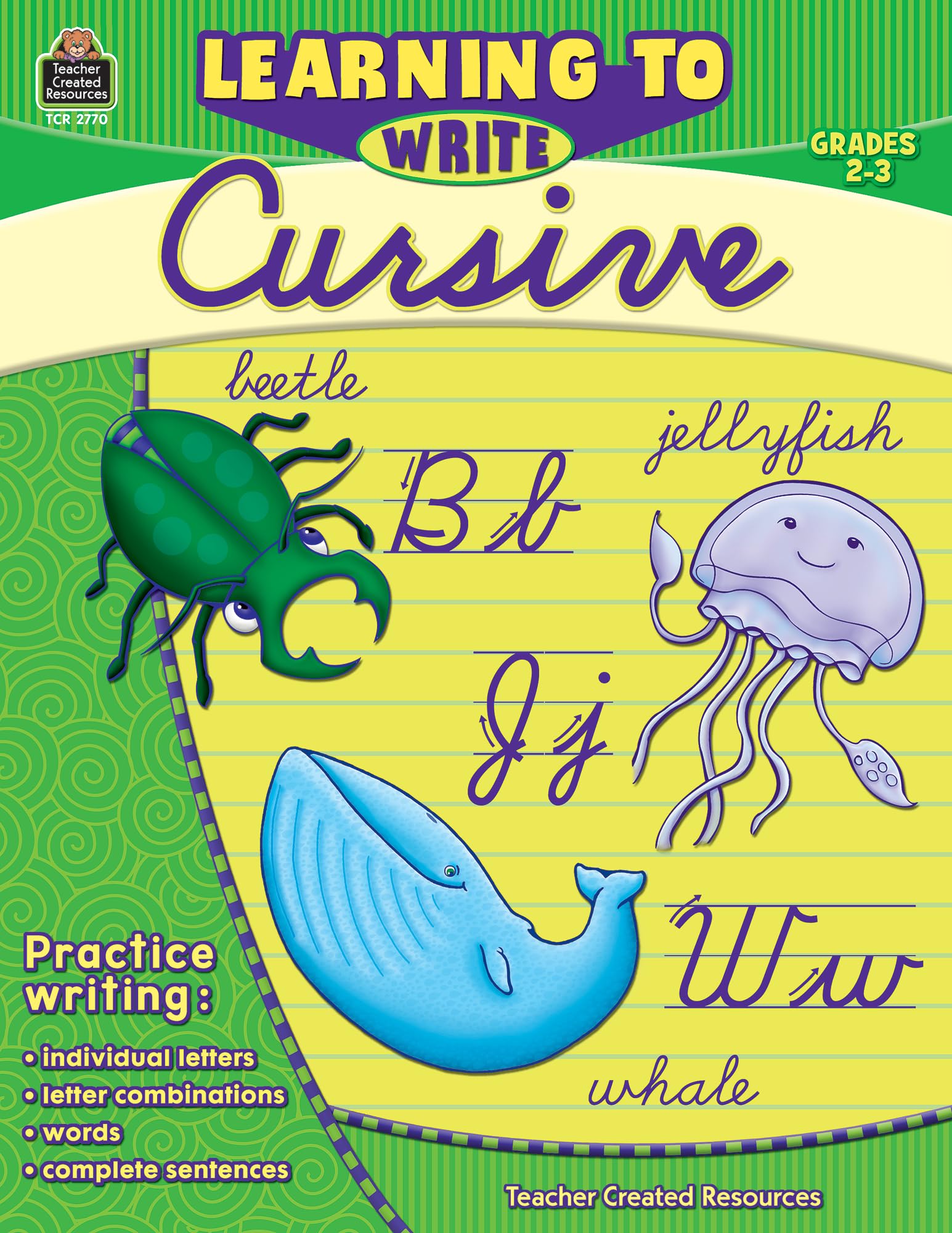 Learning to Write Cursive Grade 23: Grade 23,Used