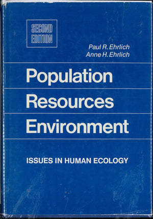 Population, Resources, Environment;: Issues In Human Ecology (A Series Of Books In Biology)-new,New