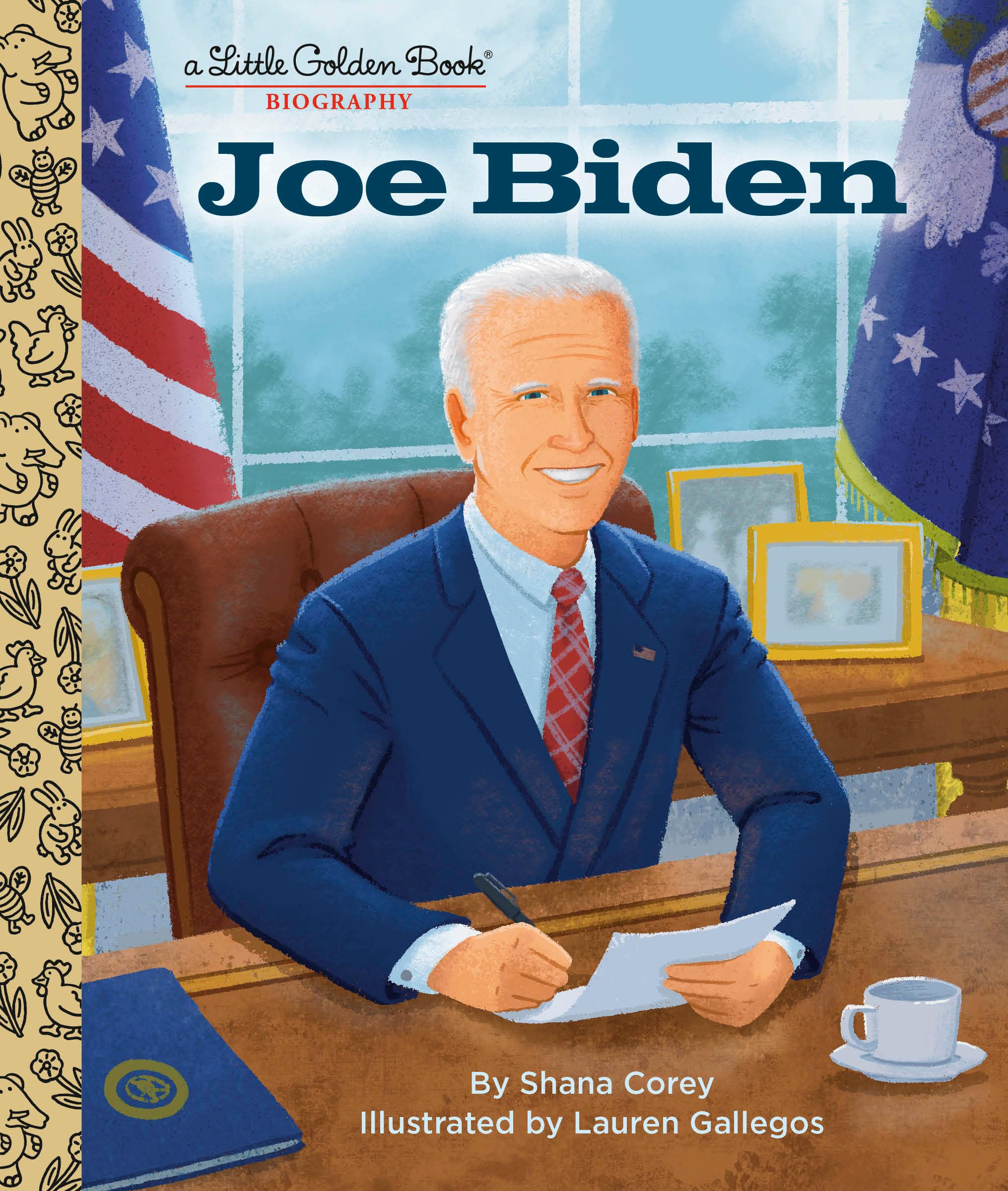 Joe Biden: A Little Golden Book Biography,Used