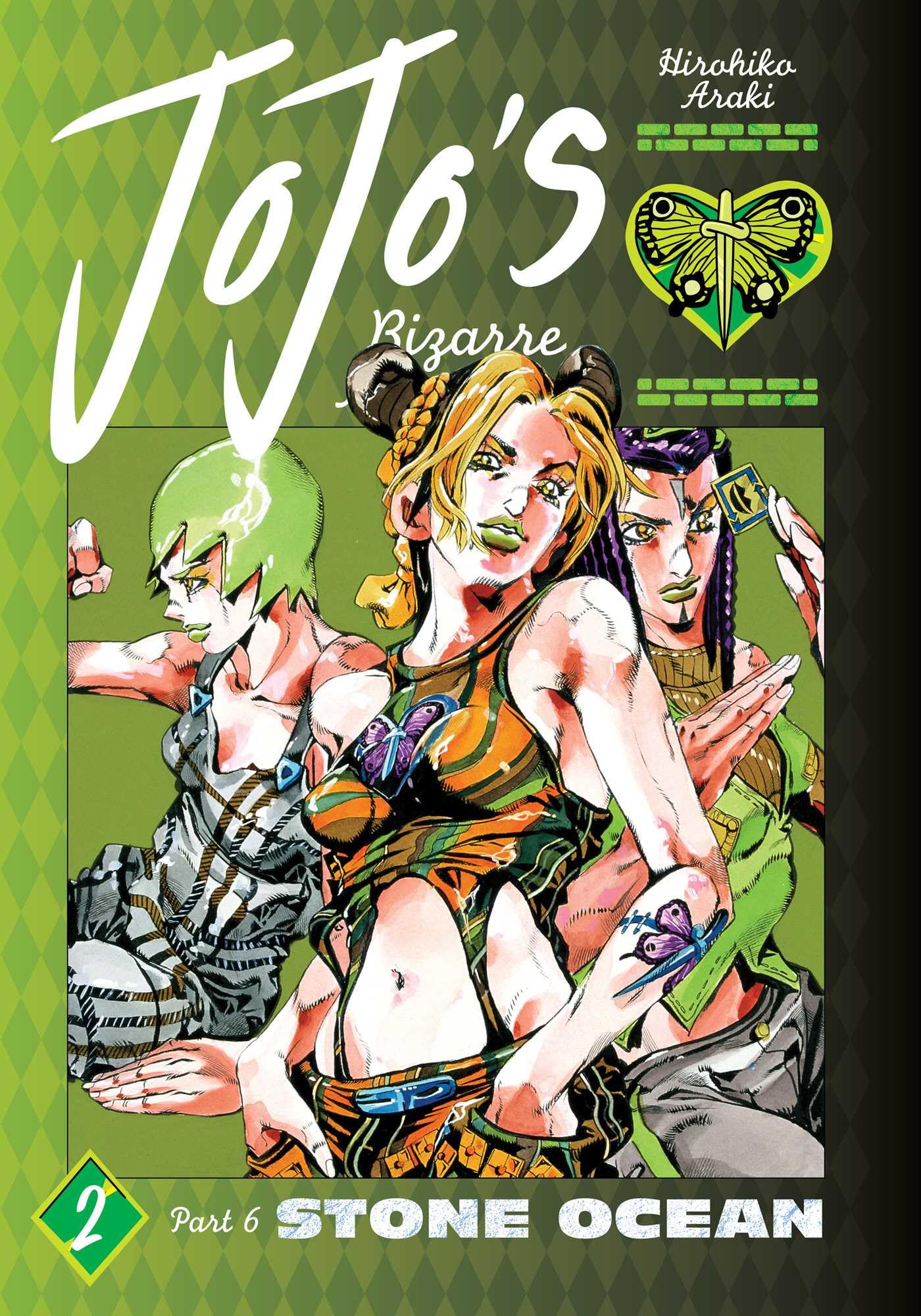 Jojo'S Bizarre Adventure: Part 6Stone Ocean, Vol. 2 (2),New