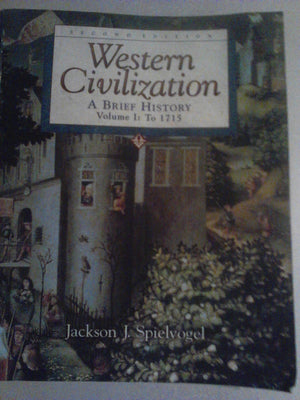 Western Civilization: A Brief History, Volume I, To 1715 (with InfoTrac),Used