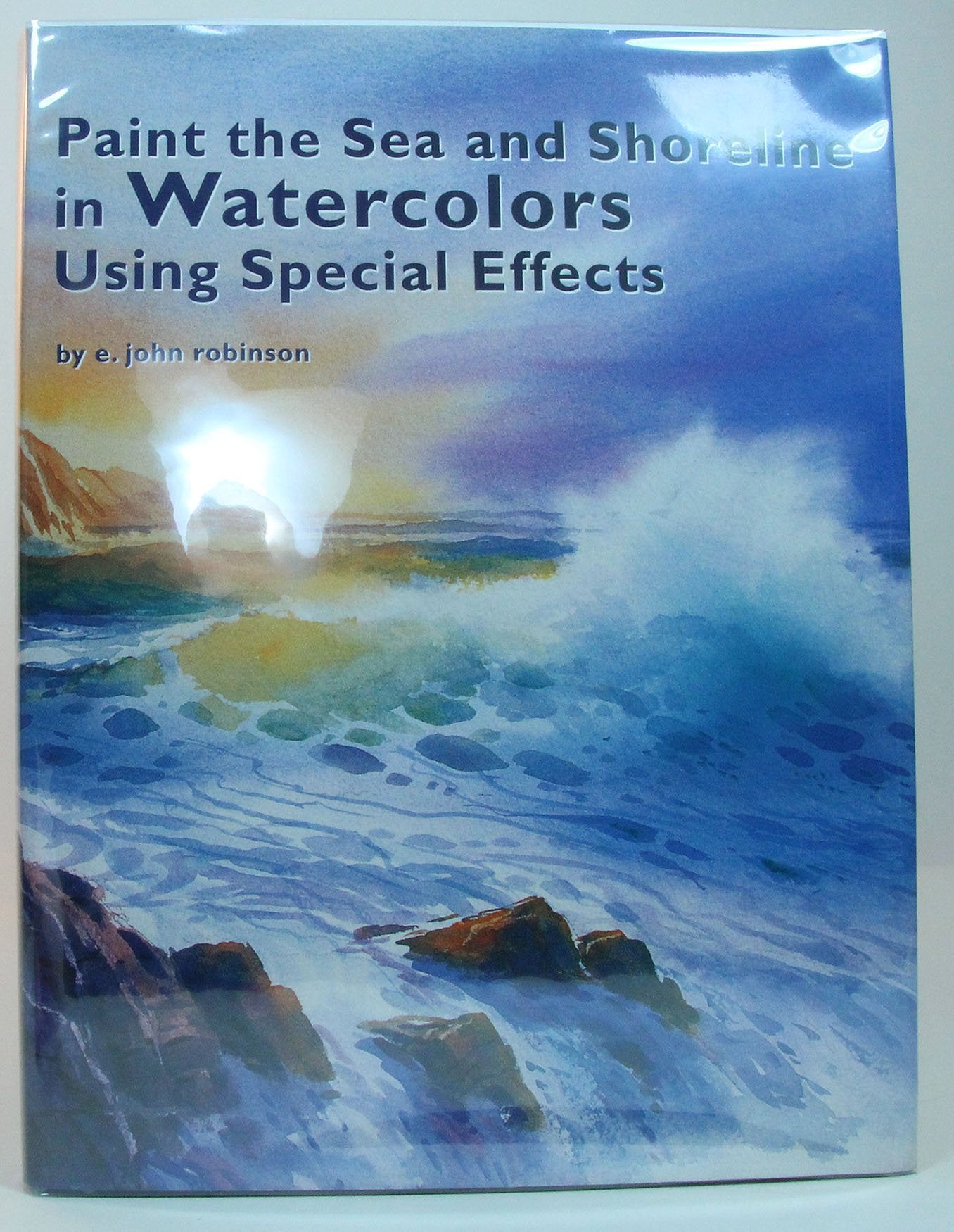 Paint the Sea and Shoreline in Watercolors Using Special Effects,Used