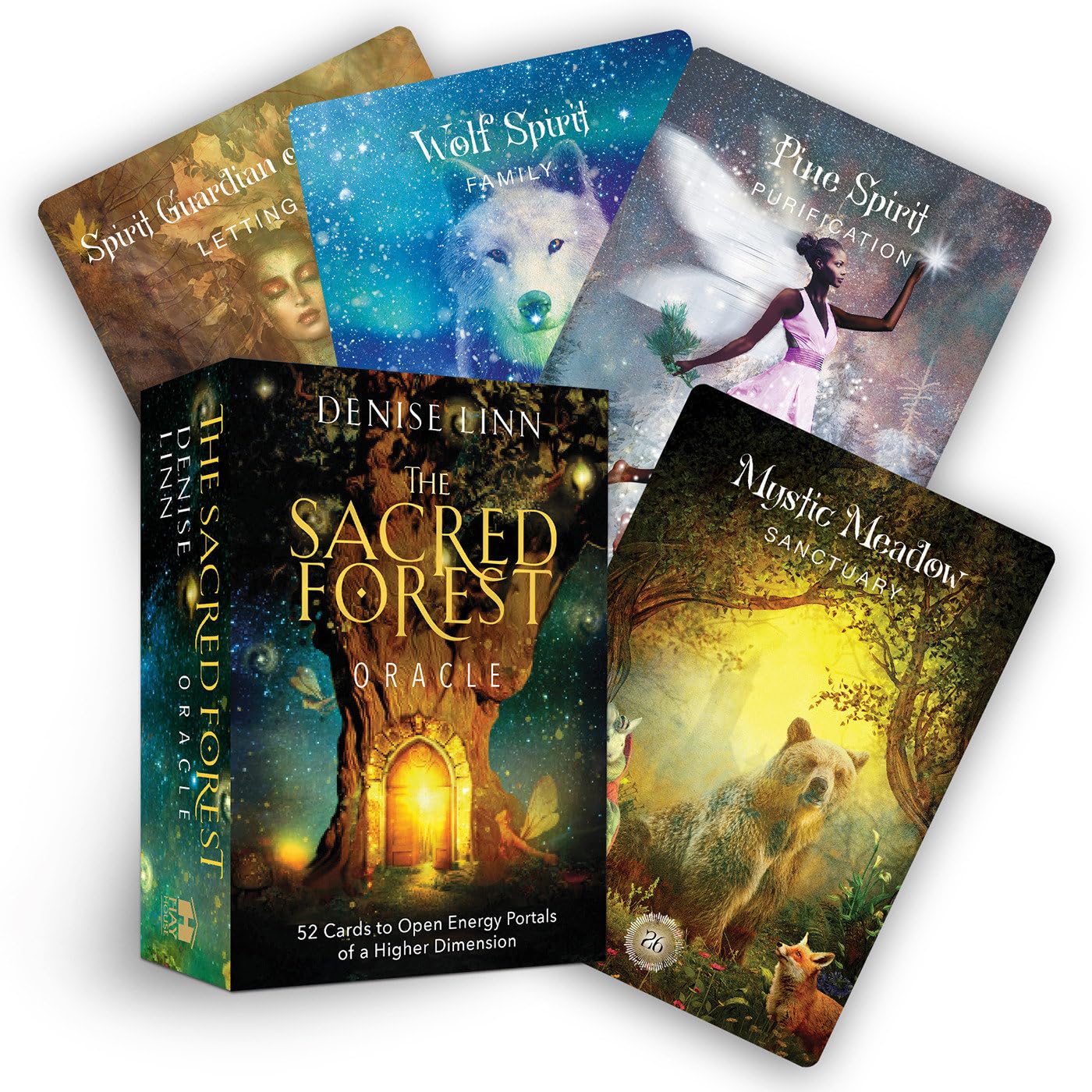 The Sacred Forest Oracle: 52 Cards to Open Energy Portals of a Higher Dimension,New
