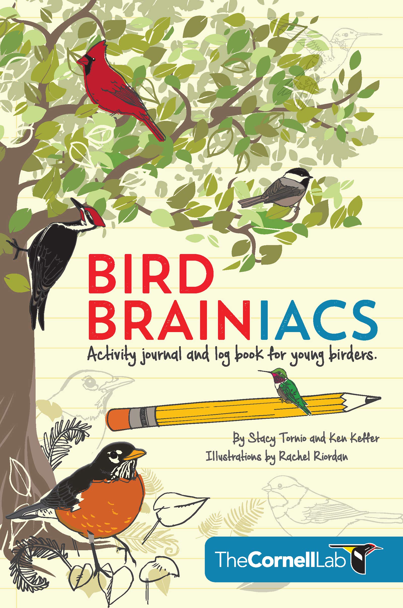 Bird Brainiacs: Activity journal and log book for young birders,Used