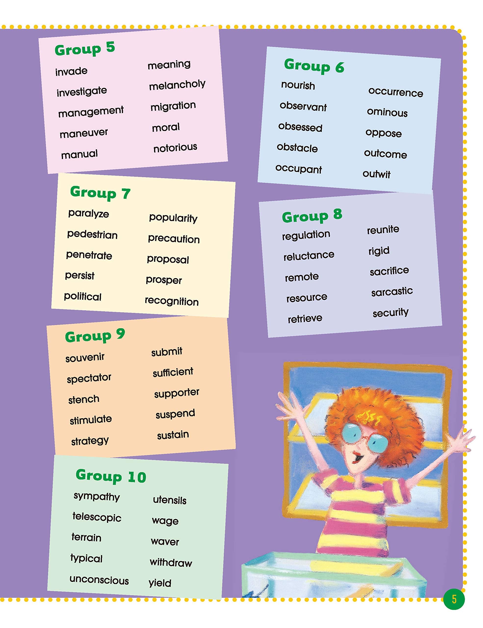 100 Vocabulary Words Kids Need to Know by 6th Grade (100 Words Math Workbook),Used
