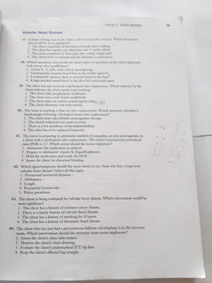 MedSurg Success: A Q&A Review Applying Critical Thinking to Test Taking (Davis's Success),Used