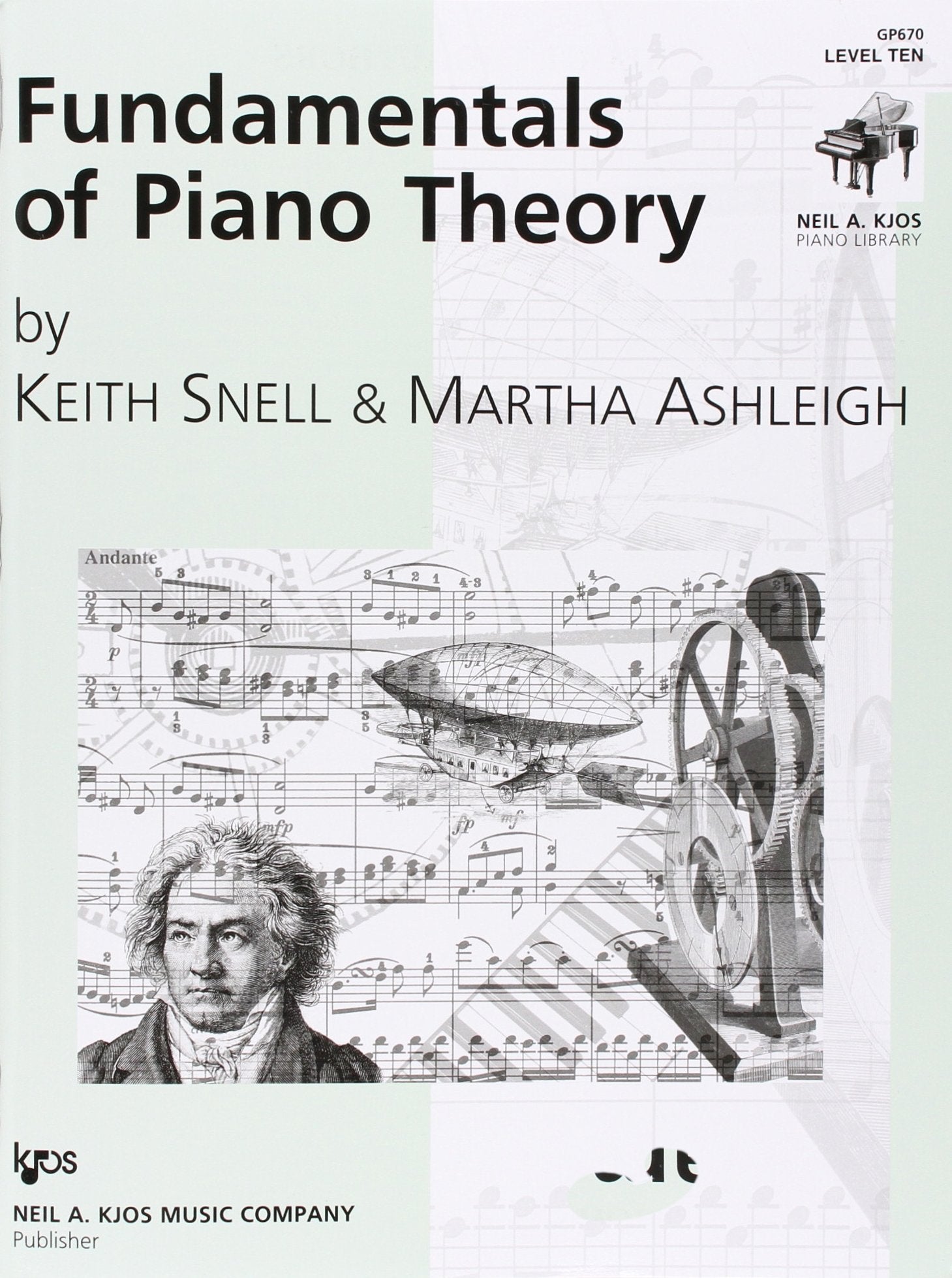 Gp670  Fundamentals Of Piano Theory  Level 10,Used