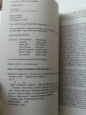 Making Face, Making Soul/Haciendo Caras: Creative and Critical Perspectives by Feminists of Color,New