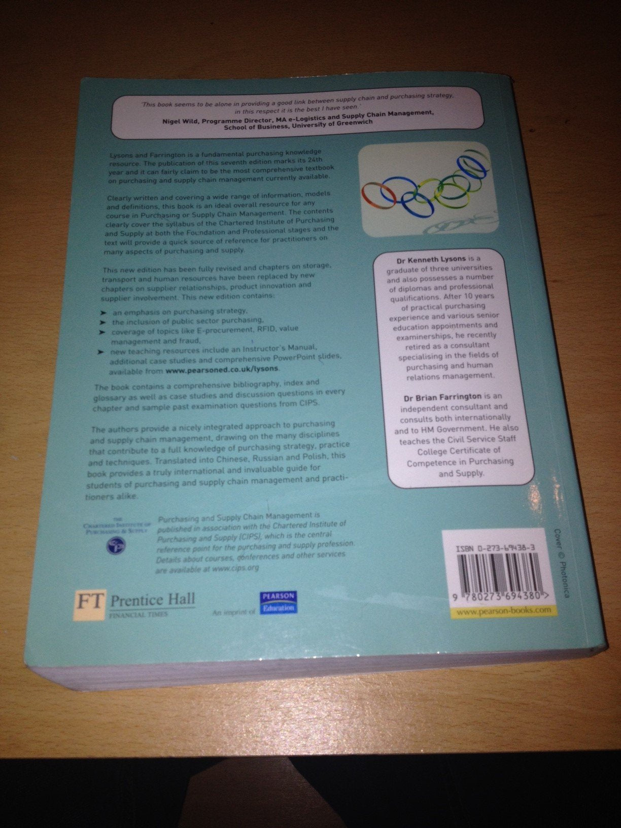 Purchasing and Supply Chain Management (7th Edition),Used