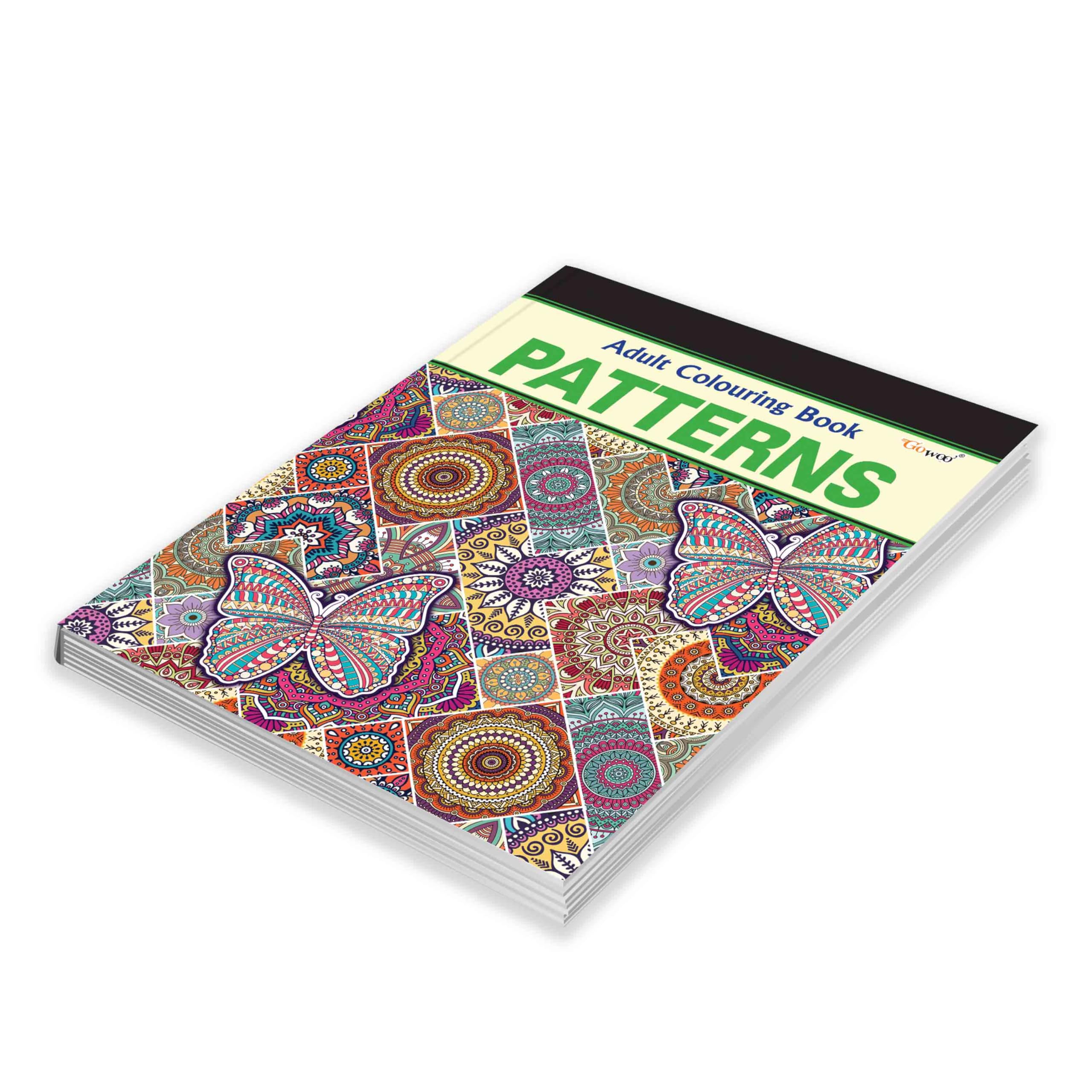 Patterns - Adult Colouring Book : Coloring Book For Stress-Free Fun, Creative Patterns For Mindful Coloring, Book For Adults And Kids