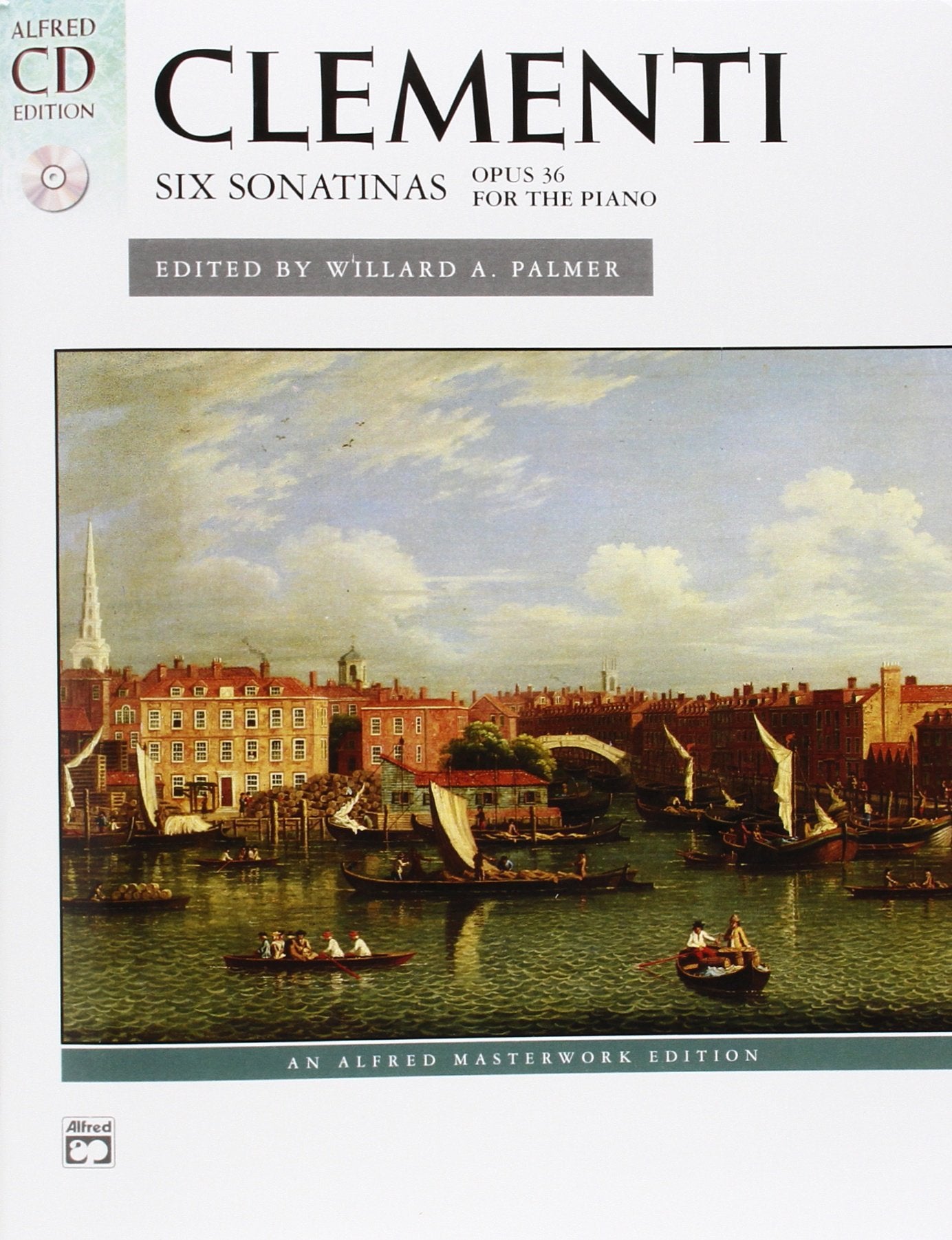 Clementi  Six Sonatinas, Op. 36: Book & CD (Alfred Masterwork CD Edition),Used
