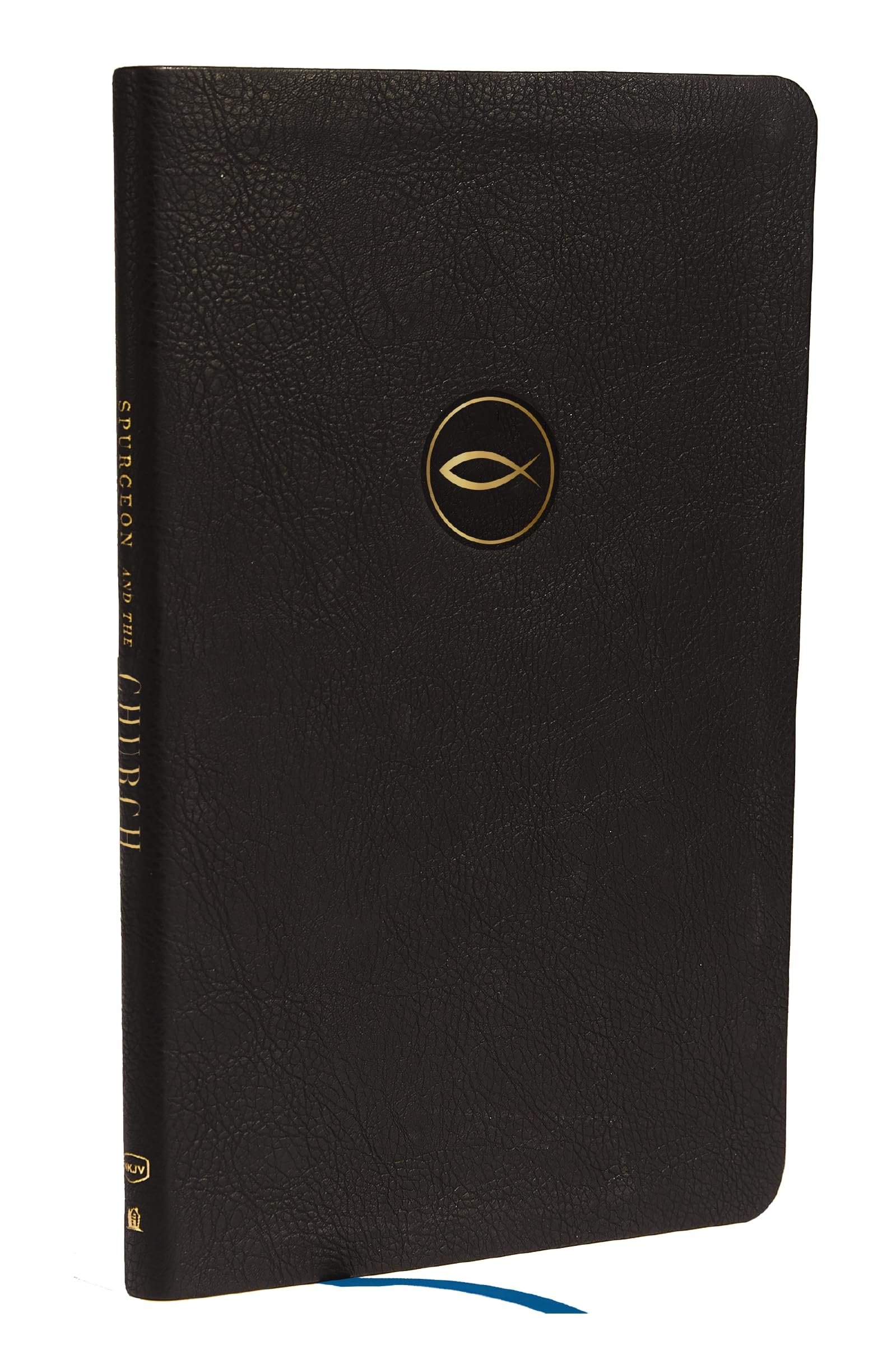 Spurgeon And The Church: Acts Through Revelation With Devotions From Charles Spurgeon (Nkjv, Black Leathersoft, Comfort Print)