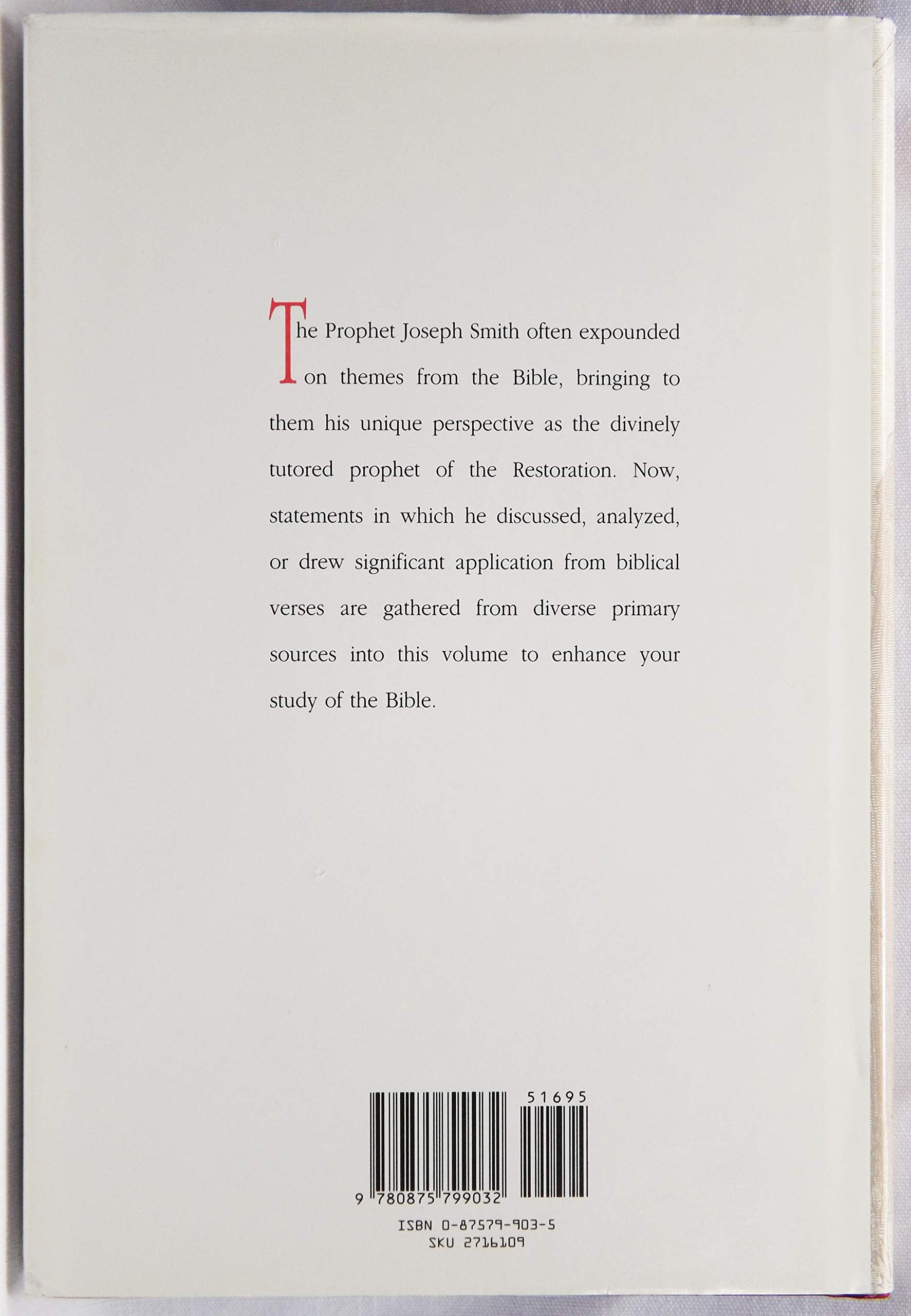 Joseph Smith's Commentary on the Bible,Used