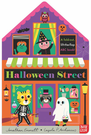 Halloween Street: A FoldOut, LiftTheFlap Abc Book!