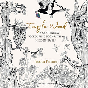 Tangle Wood: A Captivating Colouring Book with Hidden Jewels,Used